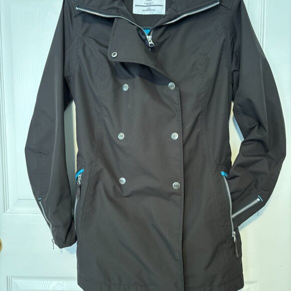 Helly Hansen double-breasted raincoat in Black Size MM - Picture 3 of 11